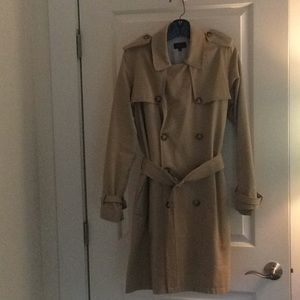 A.P.C. Lined Double Breasted Trench Coat